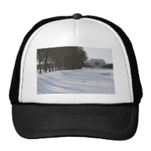 lincoln memorial snow mesh hats