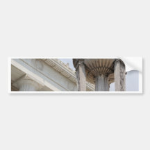 lincoln memorial washington monument bumper stickers