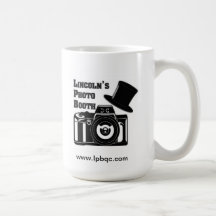 Lincolns Photo Booth Logo Mug