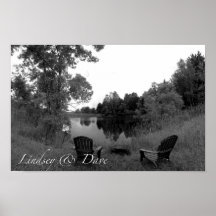 Lindsey & Dave Engagement Photo Posters