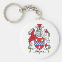 Lindsey Family Crest Key Chain