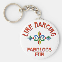 Line Dancing Fabulous Fun Key Chains
