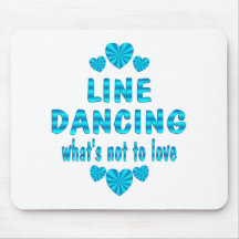 LINE DANCING LOVE MOUSE PAD
