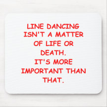 line dancing mouse mat