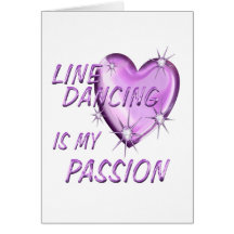 LINE DANCING PASSION CARDS