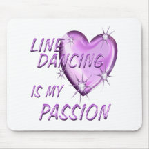 LINE DANCING PASSION MOUSEPAD