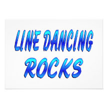 LINE DANCING ROCKS CUSTOM INVITE