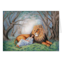 Lion and Me Card
