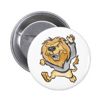 Lion Cartoon buttons
