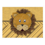 Lion Face Postcards