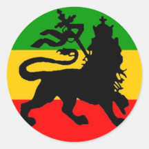 Lion Flag Sticker