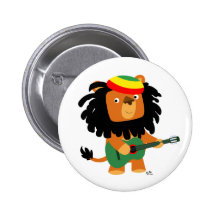 Lion of Zion button badge