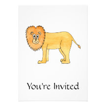 Lion. Personalised Announcement