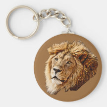 Lion Picture Keychains
