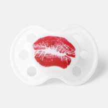 Lip stain pacifier
