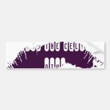 Lips Bumper Sticker
