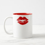 Lips Mrs mug - half of Mr and Mrs mugs set