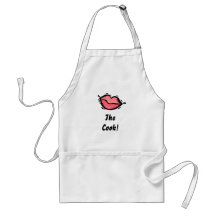 lips, The Cook! Apron