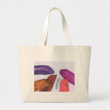 Lipsticks Canvas Bag