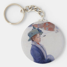 Lisbeth's New Hat Key Chain
