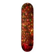 Lit Christmas Tree Skateboard Deck