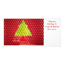 Lite & Brite Photo Card