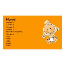 Little baby business card templates