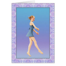 Little Ballet Dancer All-Purpose Card