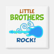Little Brothers Rock Magnets