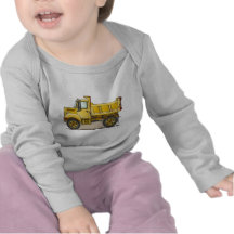 Little Dump Truck Baby T-Shirt