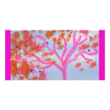 LITTLE FUSIA TREE HALIMA AHKDAR 2006 CUSTOMIZED PHOTO CARD