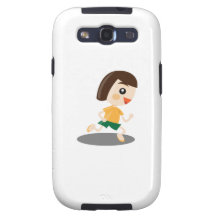 Little Girl Running Galaxy S3 Cover