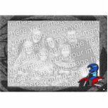 Little Kid's Motocross Picture Frame Photo Sculpture
