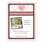 Little Love- Blush Birth Announcement Post Cards