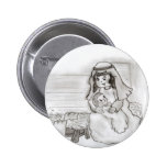 Little Mary and Jesus Button