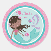 Little Mermaid Sticker AA 2B