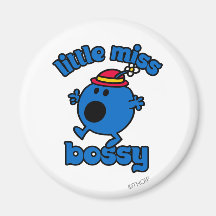 Little Miss Bossy Classic 1 Fridge Magnets