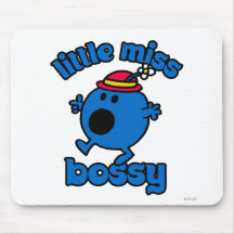 Little Miss Bossy Classic 1 Mousepads