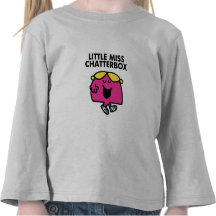 Little Miss Chatterbox Classic 1 Shirts