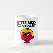 Little Miss Contrary Classic Coffee Mugs