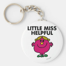 Little Miss Helpful Classic Key Chains