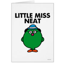 Little Miss Neat Classic Greeting Cards