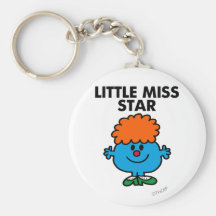Little Miss Star Classic Keychain
