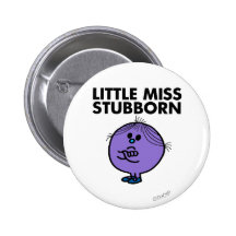 Little Miss Stubborn Classic Pin