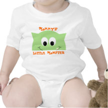 Little Monster - Green T Shirt