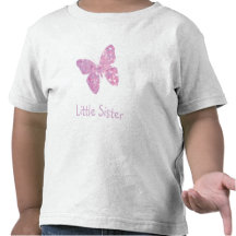 Little Sister Butterfly T Shirt
