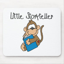 Little Storyteller Tshirts and Gifts Mouse Pads