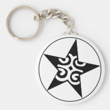 Little Texas Star Keychain