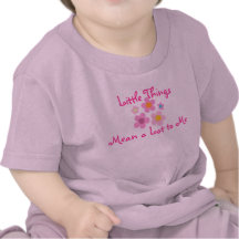 Little Things Mean a Lot to Me Infants Shirt