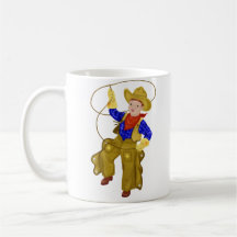 Little Vintage Cowboy Mugs